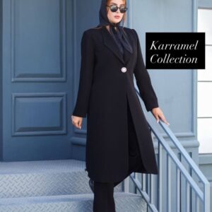 مانتو کرپ اندونزی یقه آمریکایی